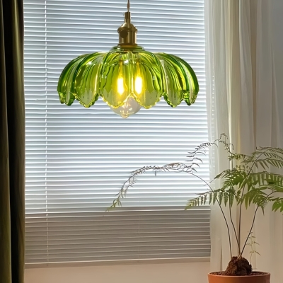 Glass Restaurant Chandelier Art French Pendant Light