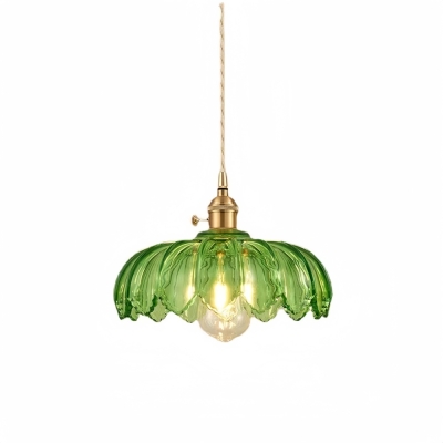 Glass Restaurant Chandelier Art French Pendant Light
