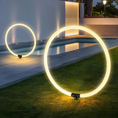 IP65 Waterproof Outdoor LED Lawn Lights with High Color Rendering, Easy Installation, and Unique Design for Garden Decoration and Warm Atmosphere
