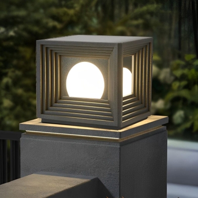 Durable Stainless Steel &amp; Acrylic Solar Deck Post Lights with LED, Waterproof, Auto-Charging, No Wiring Needed, Perfect for Garden &amp; Outdoor Pillars