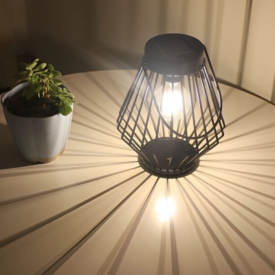 Sturdy Iron Solar Garden Light with IP44 Waterproof Rating, Auto On/Off, 8-Hour Illumination, Ideal for Outdoor Use in All Weather Conditions