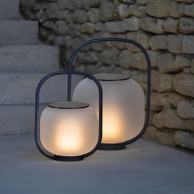 Multifunctional Outdoor Light: Rechargeable or Solar Options, Stainless Steel &amp; Acrylic, Ideal for Garden, Camping, Table, or Floor Lamp Use
