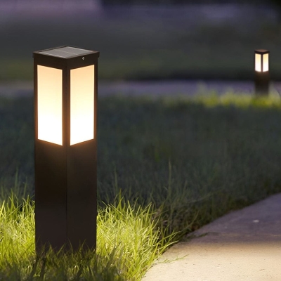 Intelligent Solar Pathway Light with Remote Control, Fast Charging, Waterproof, Rust-Proof, 3-Step Dimming for Outdoor Garden &amp; Pathways