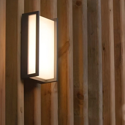 Waterproof Minimalist Outdoor Wall Light with Bright LED, Energy-Saving, No Glare, Eye-Friendly, Perfect for Villa, Patio, Hallway, Balcony