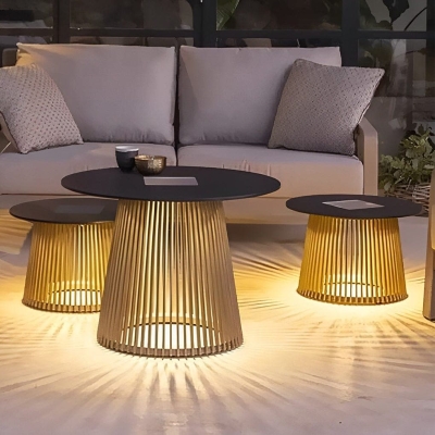 Waterproof Solar Garden Lights with Fast Charging, 10-12 Hours Illumination, and Multi-Functional Iron Floor Lamp for Outdoor Decor and Utility