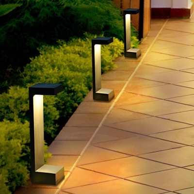 Durable Aluminum Outdoor Post Light with High Brightness COB, Waterproof and Rust-Proof Pathway Light for Garden, Lawn, and Yard Decoration