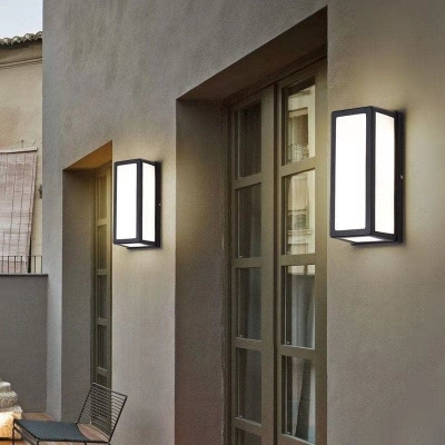 Durable Outdoor Wall Lamp for Garden, Corridor, Yard, Modern Design, Weather-Resistant, Perfect for Front Door Post and House Decoration