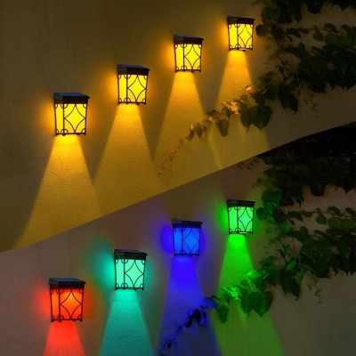 High-Efficiency Solar Outdoor Wall Light with Smart Motion Sensor, Rust Proof, Fast Charging, and 10-Hour Nighttime Illumination