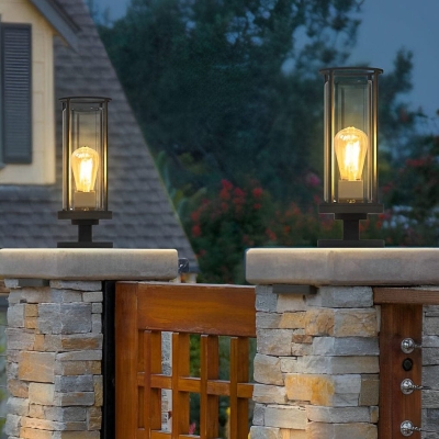 Durable Stainless Steel Waterproof Outdoor Lamp with High-Quality Acrylic Lampshade, E27 Light Source, and Silicone Sealed Junction for Long-Lasting Use
