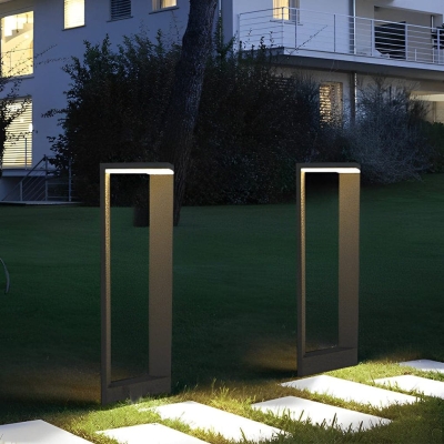 Durable IP65 Waterproof Aluminum and Acrylic Lawn Light with High Brightness LED for Gardens, Villas, Parks, and Outdoor Spaces