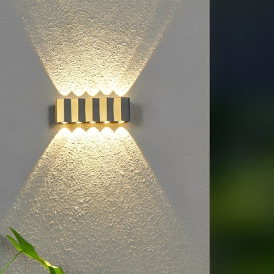 Durable Rustproof LED Outdoor Wall Lamp, Thickened Aluminum, Weather-Resistant, Ideal for Porch, Garden, Patio, Garage, and More
