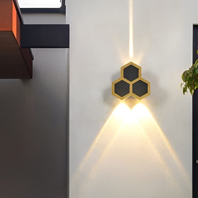 Durable Outdoor Wall Light with Anti-Rust Aluminum, High Brightness LED, and Waterproof Design for All Weather Conditions