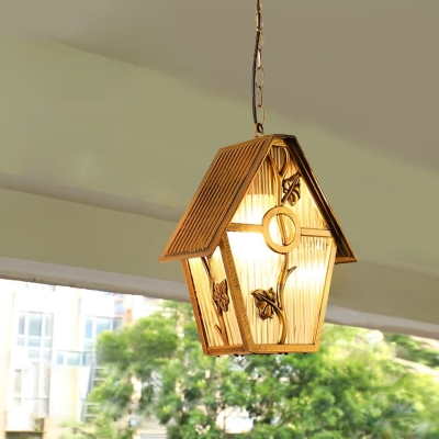 Sturdy Rustproof Aluminum Outdoor Chandelier with Stainless Steel Screws and Three Glass Lampshade Patterns for Durable and Stylish Illumination