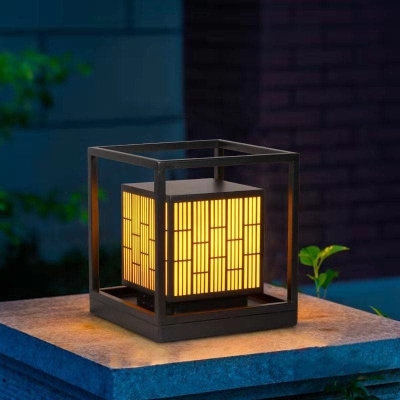 Elegant 10W LED Outdoor Landscape Lamp Post Light with Self-Cleaning Rainwater Feature, Perfect for Patios, Porches, Paths, and More