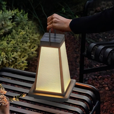 High-Efficiency Portable Solar Landscape Lighting with 10-Year Lifespan, Auto On/Off, Waterproof, and Handle for Easy Hanging and Carrying
