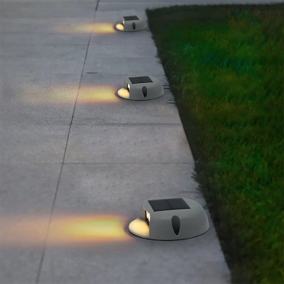 Durable ABS Solar Step Lights with High-Efficiency Polycrystalline Panels, Waterproof and Dustproof for Patio, Garden, and Stairs