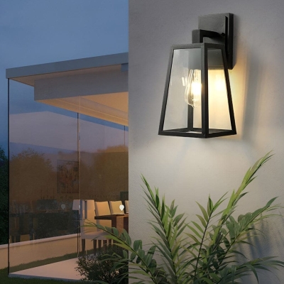 Durable Die-Cast Aluminum Outdoor Wall Light with Waterproof Design, Rust Proof, High Temperature Resistant, Ideal for Villas, Gardens, and Parks