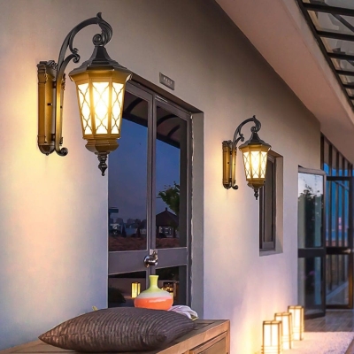 High Brightness Outdoor Wall Light, Warm, Non-Dazzling Illumination for Modern Outdoor Decor and Landscape Architecture
