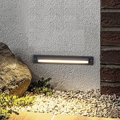 Modern Minimalist Outdoor Light, Die-Cast Aluminum, Frosted Paint, IP65 Waterproof, Bright LED for Stylish Home Landscaping