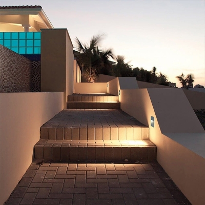Modern Recessed Step Light, Easy Installation, Indirect Bright Light for Stairs, Hallways, Driveways, Patios, Perfect for Home Renovation