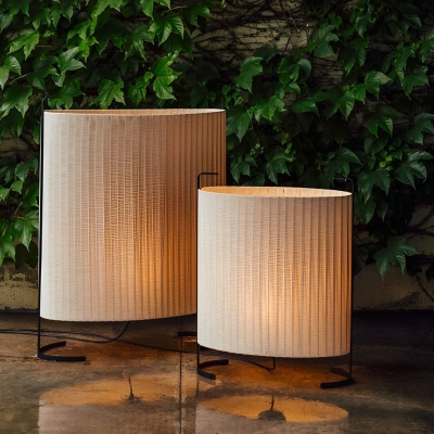 Elegant Durable Novelty Floor Lamp for Indoor and Outdoor Use with Anti-UVA Fabric and Zinc Treatment"