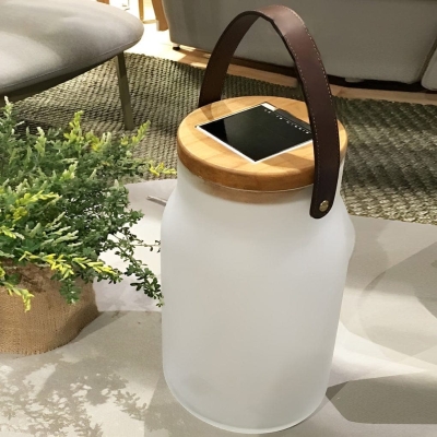 Portable High-Temperature Resistant Solar Glass Garden Lamp, Waterproof, Durable, and Perfect for Indoor/Outdoor Decoration and Gifts