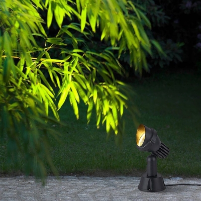 Durable Aluminum Outdoor Landscape Spotlights with High Color Rendering LED for Precise Lighting Control, Ideal for Gardens and Commercial Use