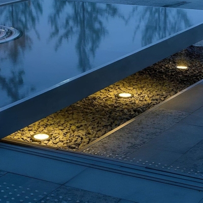 Durable Stainless Steel LED Step Light with 16 Detachable Lights, Waterproof Design for Outdoor Use in Gardens, Courtyards, and Decks