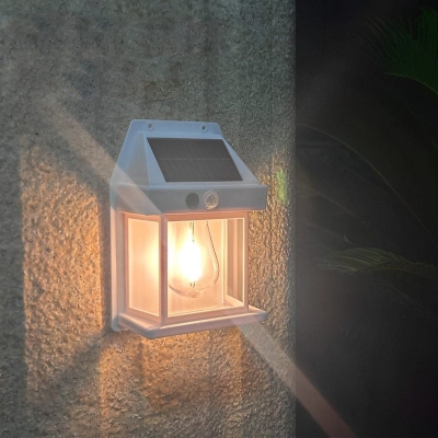 Versatile Solar Outdoor Wall Sconce with 3 Lighting Modes, Easy Installation, Waterproof Design for Enhanced Night Safety and Warmth
