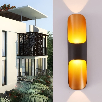 Durable LED Wall Lamp for Indoor and Outdoor Use, High Brightness, Waterproof Aluminum, Intelligent Drive Power Supply for Long Life