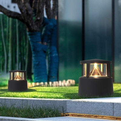 Durable Outdoor Light with Sandblasted Matte Finish, Waterproof, Dustproof, Rustproof, High Light Transmittance PC Lampshade, and Sealed Joints