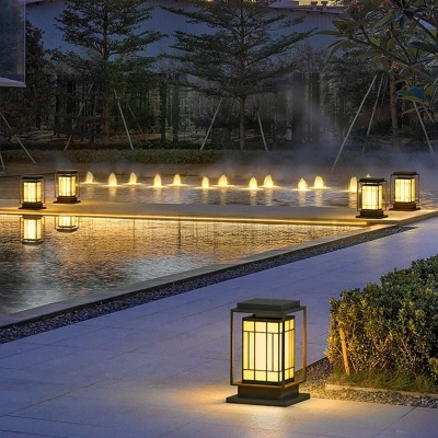 Vintage-Inspired Solar Garden Light with Modern Aesthetics for Elegant Outdoor Decor, Perfect for Fence, Flower Bed, Patio, Porch, Trail, and Lawn