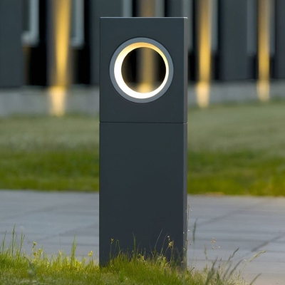 Durable IP54 Waterproof Outdoor Post Light, Modern Aluminum &amp; Tempered Glass Pathway Lighting for Stylish and Reliable Outdoor Decor
