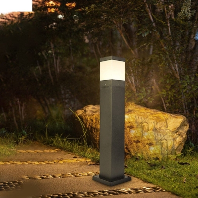 Waterproof Die-Cast Aluminum Outdoor Pathway Light, High Brightness, Rustproof, Ideal for Gardens, Courtyards, Villas, and Business Parks