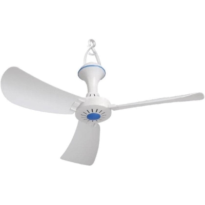 17 in. Electric Ceiling Fan, Outdoor Fan for Gazebo with Light, Indoor Bedroom Living Room Ceiling Fan with Light
