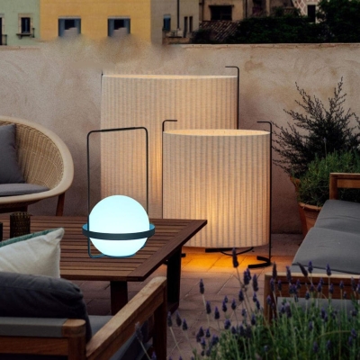 Rechargeable Outdoor Camping Light, USB Portable Lantern with Long Battery Life, Waterproof Design, Multiple Light Colors for Mood, 8-10 Hours Use