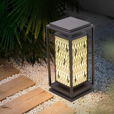 Energy-Efficient LED Outdoor Post Lamp with IP65 Waterproof Design for Villas, Gardens, Parks, and More, Durable, Bright, and Decorative Lighting