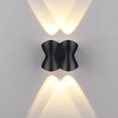 Durable Aluminum Outdoor Wall Light with LED Lamp, High Light Transmittance Lens, and Waterproof Sealing for Excellent Heat Dissipation and Long Life