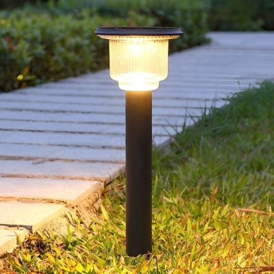 Solar Lawn Lights, Automatic Charging, 3 Adjustable Colors, Rust-Proof &amp; Waterproof Aluminum, Remote Controlled, 10-12 Hours Illumination