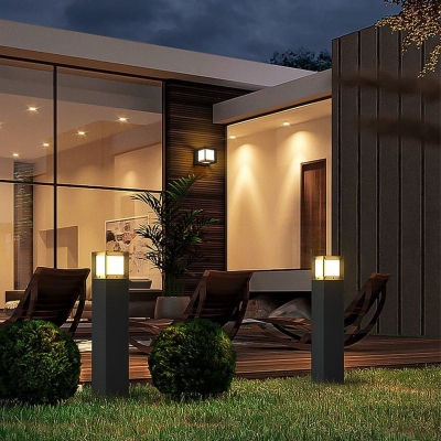 Elegant Outdoor Solar Pathway Light with Die-Cast Aluminum, Waterproof Design, High-Efficiency Monocrystalline Silicon Panel for Yard Lighting