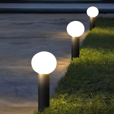 Sturdy Rustproof Outdoor Lawn Lights, Warm Bright LED Pathway Lighting for Yard, Lawn, Park, Walkway, Available in Two Heights