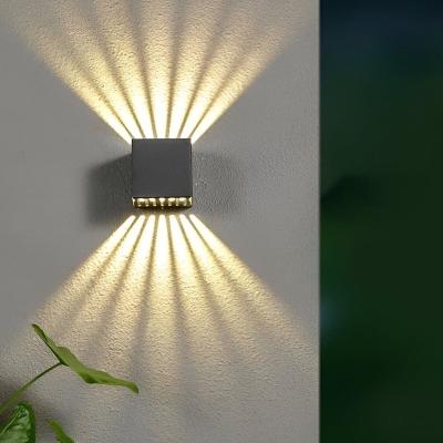 Chic Up and Down Outdoor Wall Light, Unique Light &amp; Shadow Effects, Bright &amp; Stable for Porch, Garden, Square, Corridor, Multiple Lighting Styles