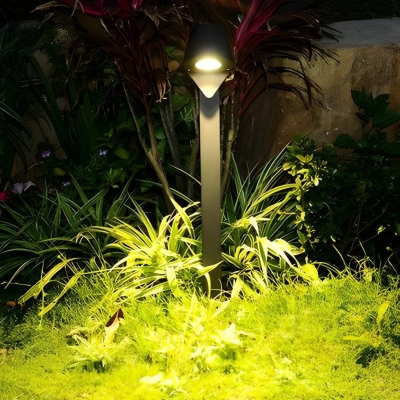 Durable Die-Cast Aluminum Lawn Lamp with Optical Lens, Waterproof, Dustproof, Easy to Install for Gardens, Villas, Parks, and Courtyards