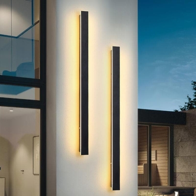 Durable LED Outdoor Wall Lights for Backyard, Porch, Garden, and Fence, Sleek Two-Sided Design for All-Weather Conditions
