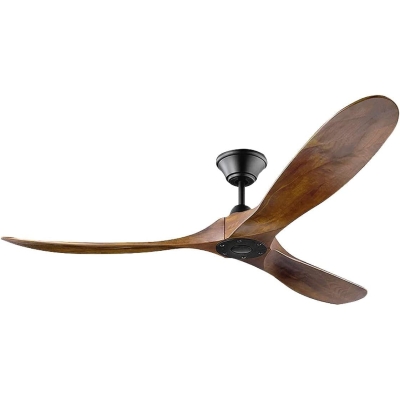 72 in. Large Outdoor Ceiling Fans, 3 Blade Contemporary Wood Ceiling Fan with Remote, Indoor Outdoor Ceiling Fan for Bedroom Patio, Ceiling Fan Summer Winter