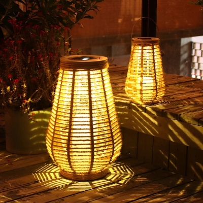 Portable Waterproof Solar Lanterns for Garden Decoration, Camping, and Outdoor Activities, High Efficiency LED, Long-Lasting, and Easy to Charge