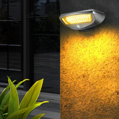 High-Efficiency Solar Garden Lights with Adjustable Lamp Head and Motion Sensor, 150&deg; Sensing Range, 10m Distance, 4 Lighting Modes