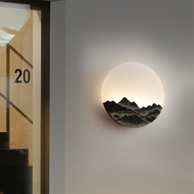 Durable Stainless Steel Indoor/Outdoor Wall Lamp with High Transmittance Acrylic Frosted Lampshade and Bright LED Light Source