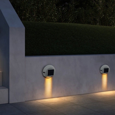 Durable ABS Solar Step Lights with High-Efficiency Polycrystalline Panels, Waterproof and Dustproof for Patio, Garden, and Stairs