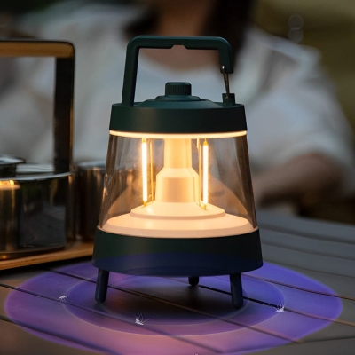 Versatile 3-in-1 Camping Light: Mobile Power Supply, Mosquito Lamp, and Adjustable Night Light with 15-Hour Battery Life for Indoor &amp; Outdoor Use